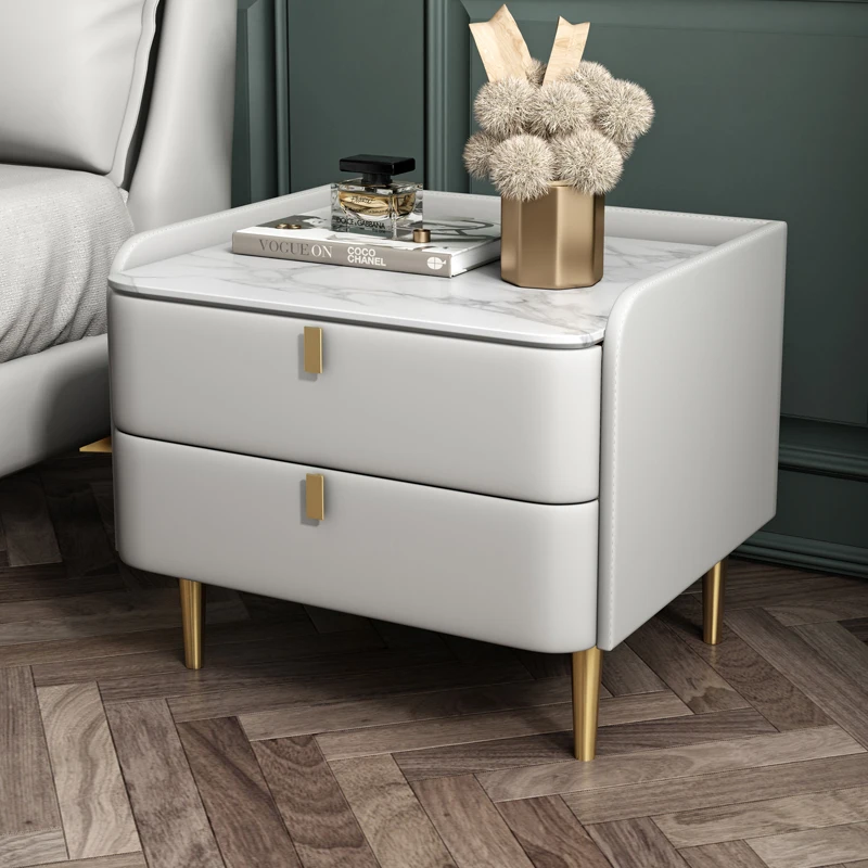 

Игровой мобильный ночной шкаф для хранения, кофейный узкий белый маленький стол, вспомогательный роскошный токадор, мебель для библиотеки ...