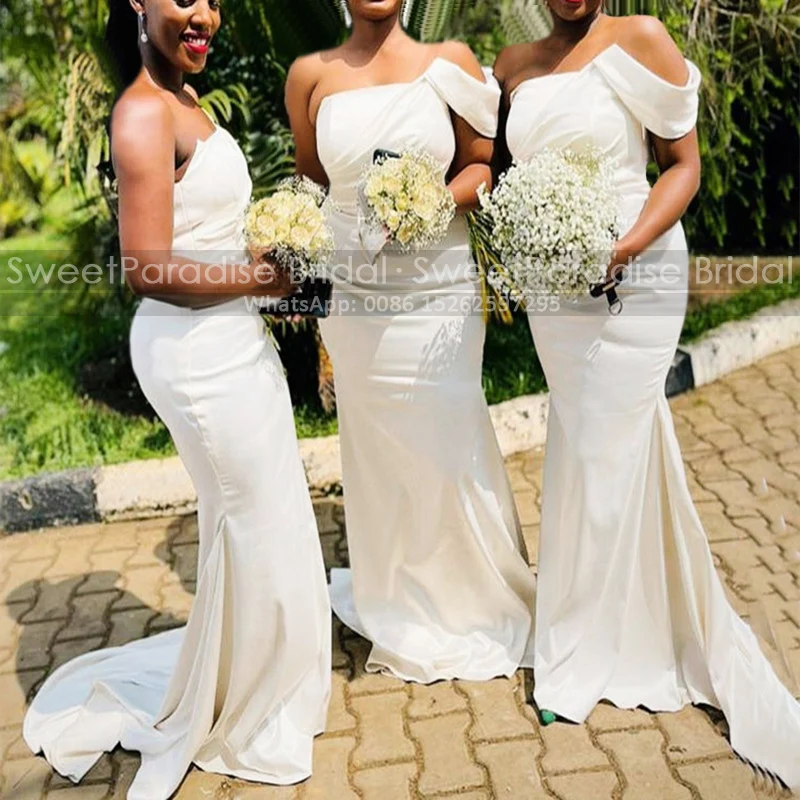 Плюс размер платья подружки невесты с открытыми плечами индивидуальный