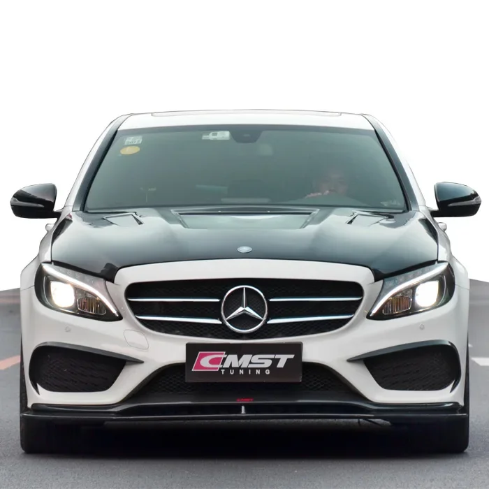 Карбоновая деталь tiges Carbonfaser-Bodykit для Mercedes Benz C klase c200 c300 w205 W205 C63 AMG Bodykit Facelift
