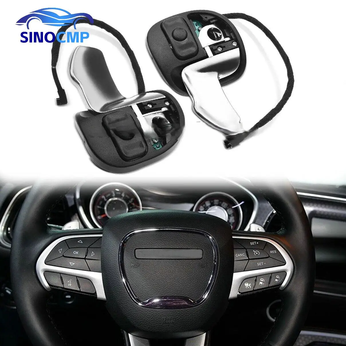 

2 шт. 5RQ08DX9AC 5RQ09DX9AC большой набор рычагов переключения передач Hellcat для подвески зарядного устройства Challenger 2015-2021 гг.