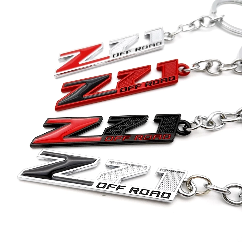 

New Z71 OFF Road Car Keychain Metal Key Ring Holder for Chevrolet Chevy Camaro Cruze Bumblebee Captiva Aveo Lacetti Silverado