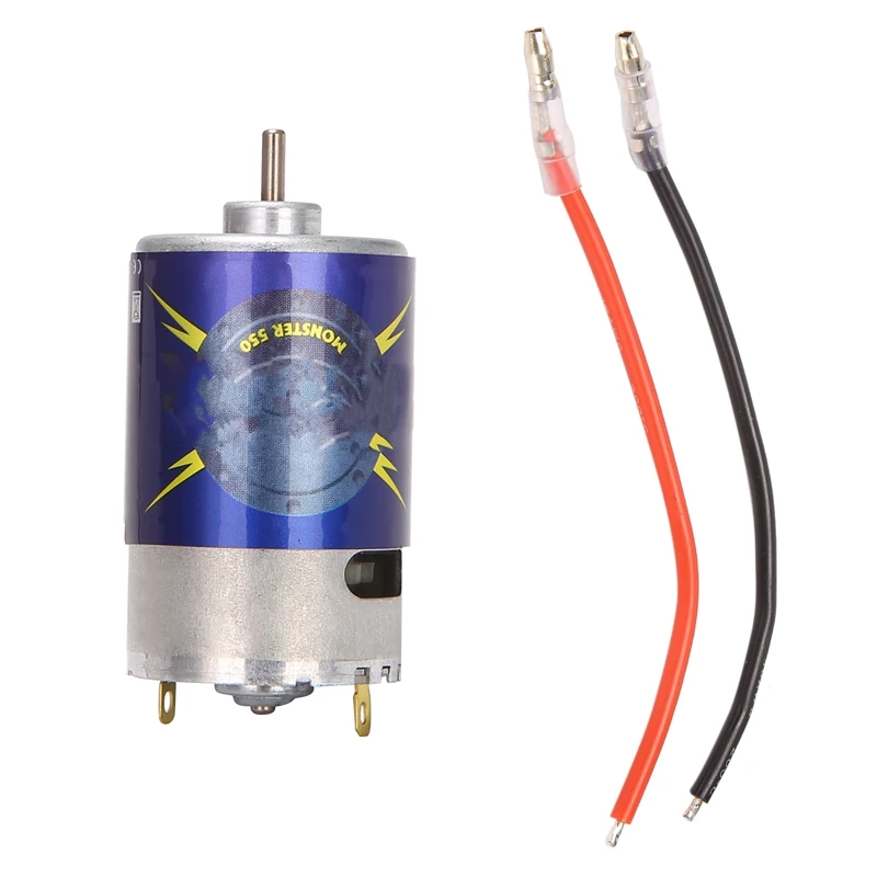 

For 1Pcs Traxxas 1/10 E-Maxx TWO 21T 550 MOTORS & CONNECTORS 14 Volts 1/10 Model Truck Off-Road 5675 RC Car