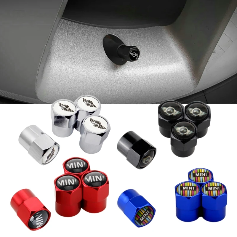 4 шт., автомобильная задняя крышка для Mini Cooper R50 R52 R53 R55 R56 F54 F55 F56 F60, декоративные аксессуары для автомобильных шин