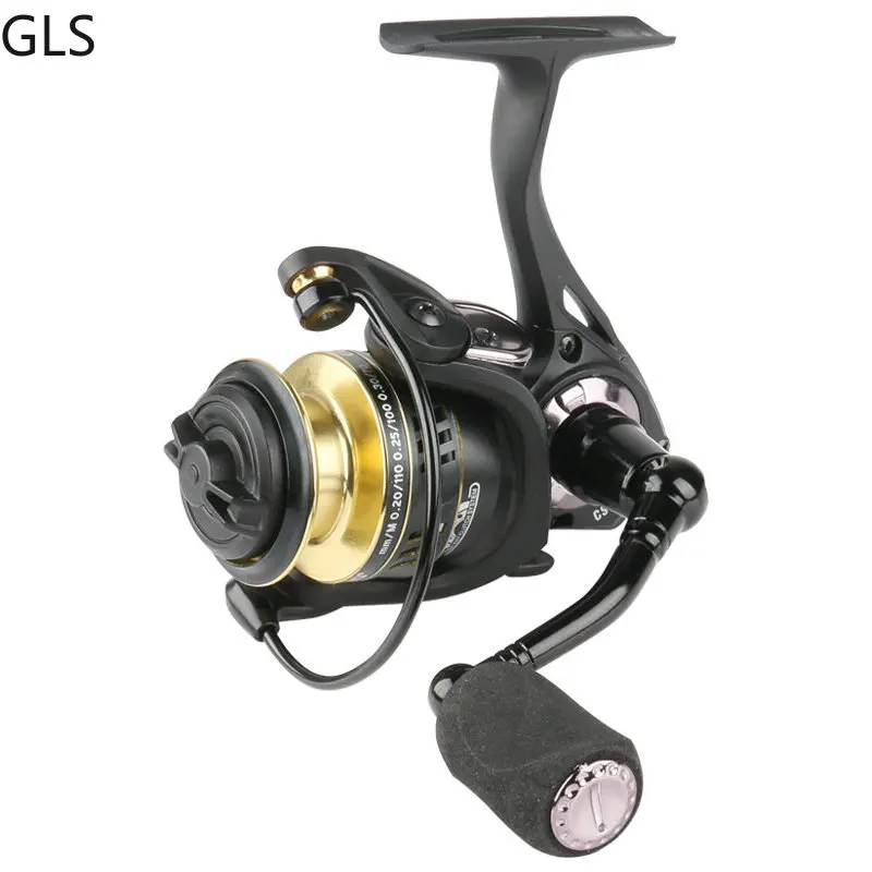 

High Quality Saltwater Bass 1000 Series Metal Rocker Fishing Reel Gear Ratio 5.2:1 Durable Spinning Wheel Fishing Accessories