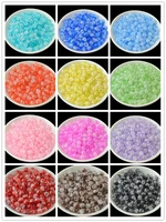 8 12mm round crackle colors glass beads round loose spaced beads for jewelry making handmade diy