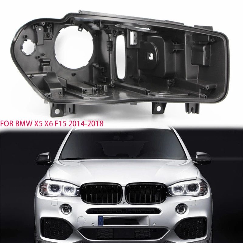 

For Bmw X5 X6 F15 2014-2018 Headlight Housing X5 F15 Xenon Light Box Lamp Housing Plastic Headlight Shell Base