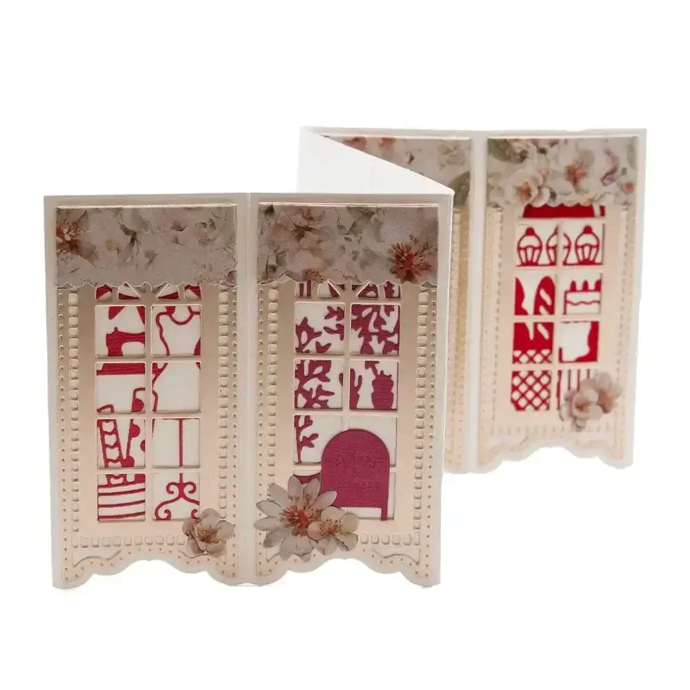 Вращающийся трафарет ручной работы Essentials 2024 набор для покупок скрапбукинга