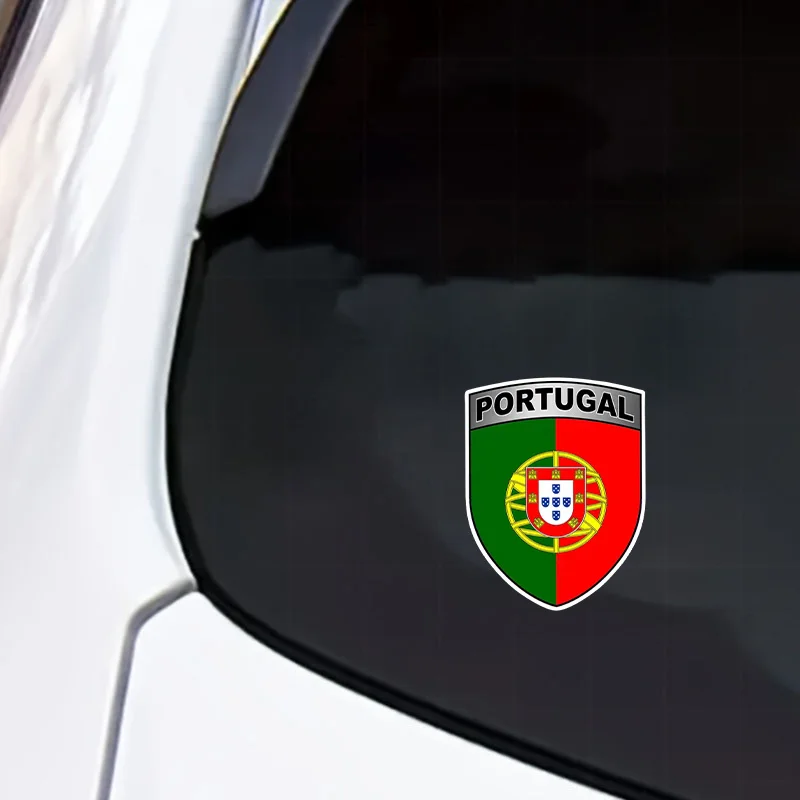 Фото Наклейка PORTUGAL BLASON PORTUGAIS PC058, виниловая наклейка, прочная и легко наносится, идеально подходит для ноутбуков. №3