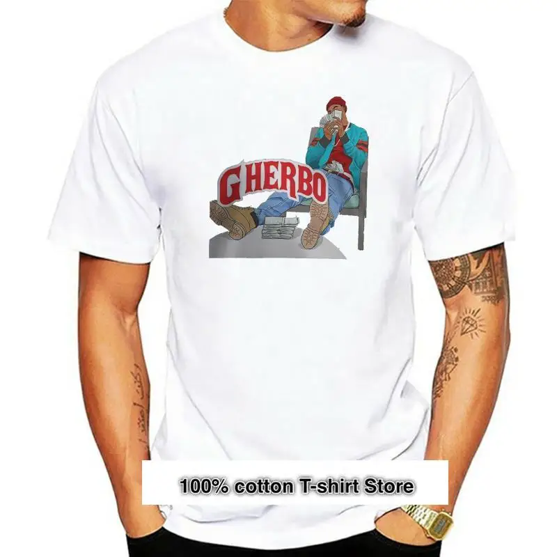 

Camiseta de G HERBO YEA para hombre, camisa de color Black, S-3XL