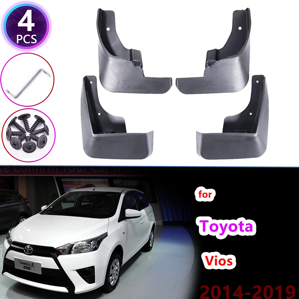 Брызговики для хэтчбека Toyota Vios Yaris XP150 2014 ~ 2019 |