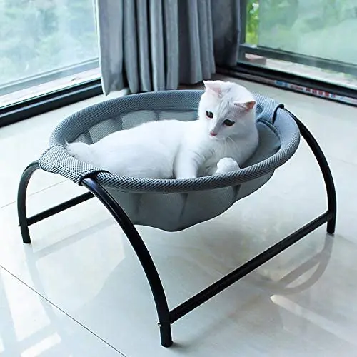 

Round Soft Cat Hammock Cozy Rocking Chair Luxury Pet Cat Hanging Bed House Detachable Pet Bed Cradle House for Cats Dog Nest Mat