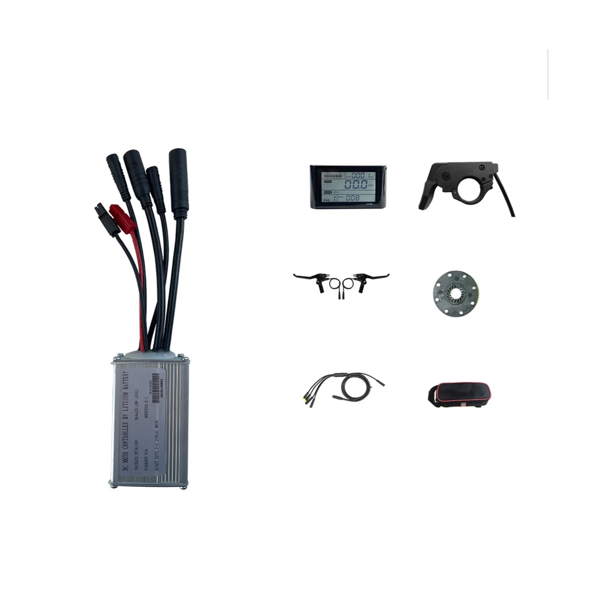 

15A EBike Controller Kit 36/48V 250W Bike Controller with S900LCD Display Panel for Electric Scooter E-Bike Accessories