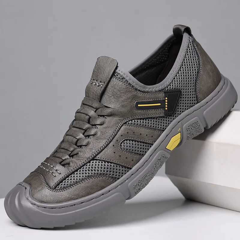 

Men Casual Shoes Loafers Sneakers 2022 New Fashion Handmade Retro Leisure Loafers Shoes Zapatos Casuales Hombres Men Shoes
