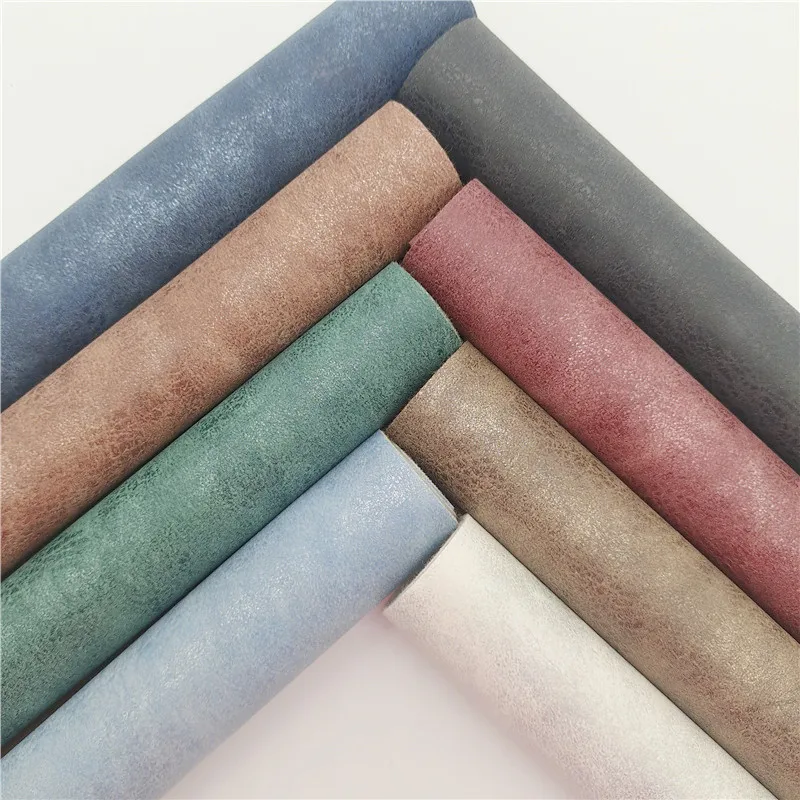 Металлическая винтажная синтетическая кожа искусственная ткань листы фетровая