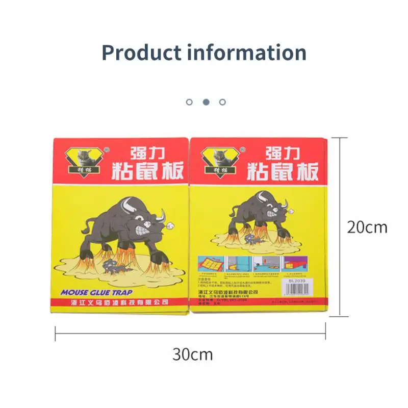 Клеевая ловушка для мышей с борьбой вредителями высокоэффективная супер прочная