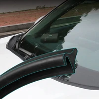 180cm car rubber strip car windshield guide strip for hood wind guide trim universal vehicle spoiler automotive accessories