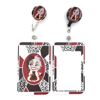 101 dalmatians cute credit card cover lanyard bags retractable badge reel student nurse exhibition name clip card id card holder