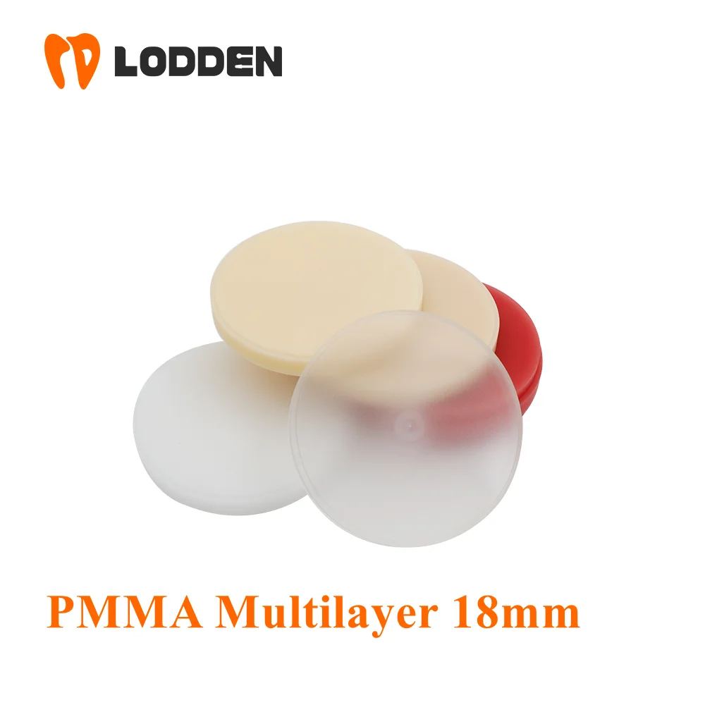 

Dental Lab Multilayer PMMA Block Open System (98mm)*10-25mm for dental lab CAD/CAM vita 16colors