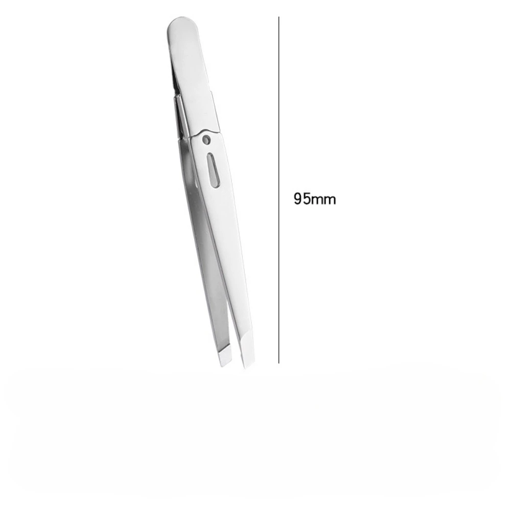 Высококачественный пинцет для бровей красочные волосы красивые тонкие Съемник