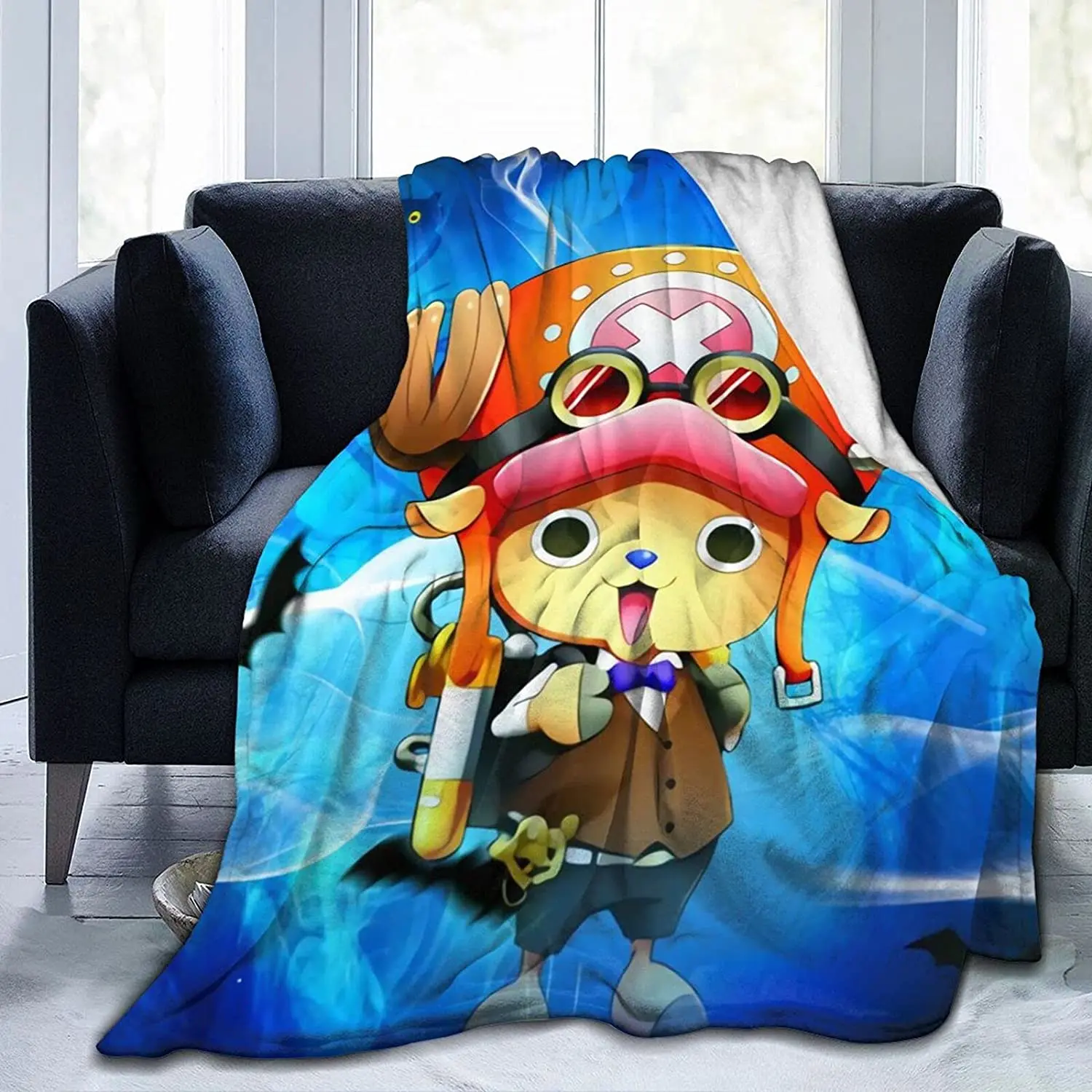 

Мягкие теплые одеяла Tukapoka, аниме «to-ny Cho-pper», одеяла для дивана 50x40 дюймов