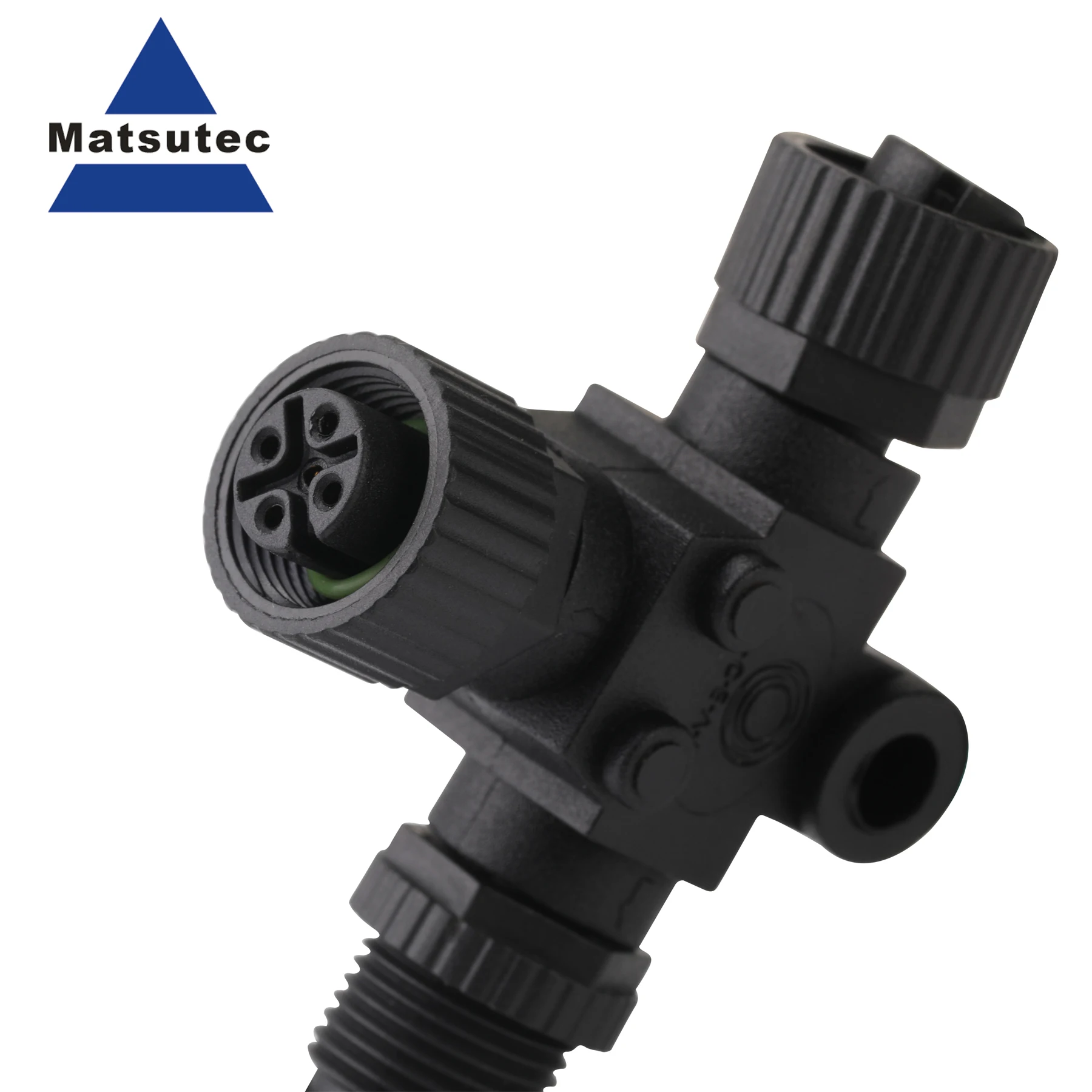 Фото Разъем NMEA 2000 T, 3-портовый, 5-контактный, резьба M12, IP67, водонепроницаемый Т-образный разъем NMEA 2000 (N2k) (Tee) для Garmin Lowrance Simrad B&G №2