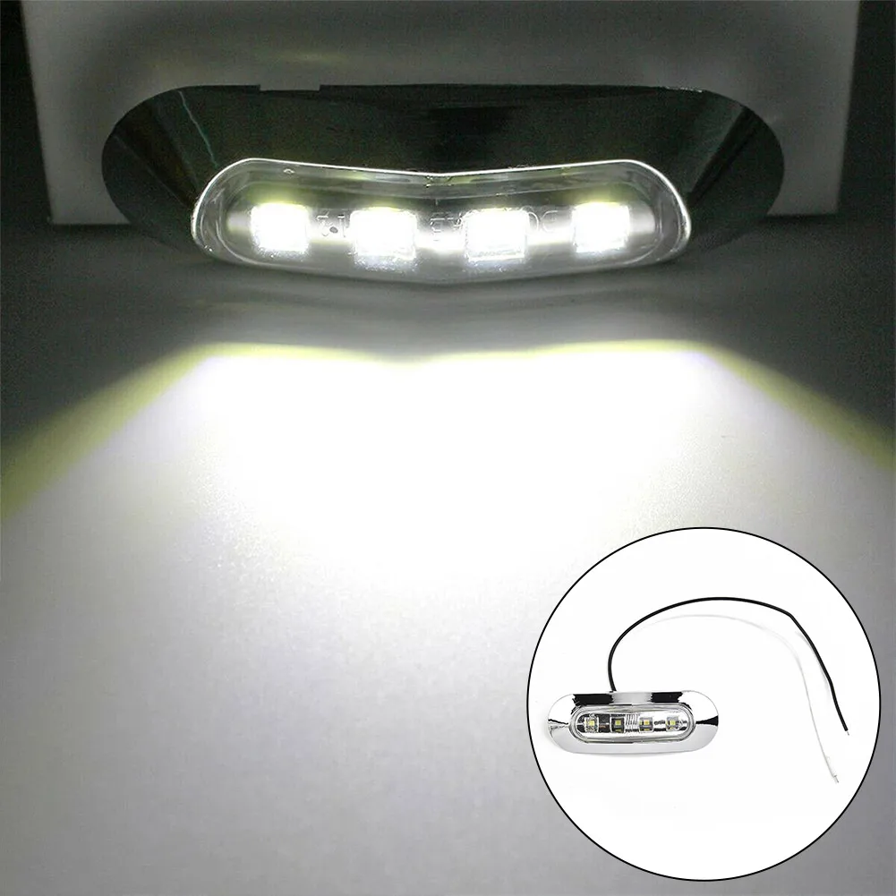 

SSS5PCS Marine Boat LED Courtesy Lights Cabin Deck Walkway Stair Light White 12V -24V LED Tail Lamp Yacht ASSSSS