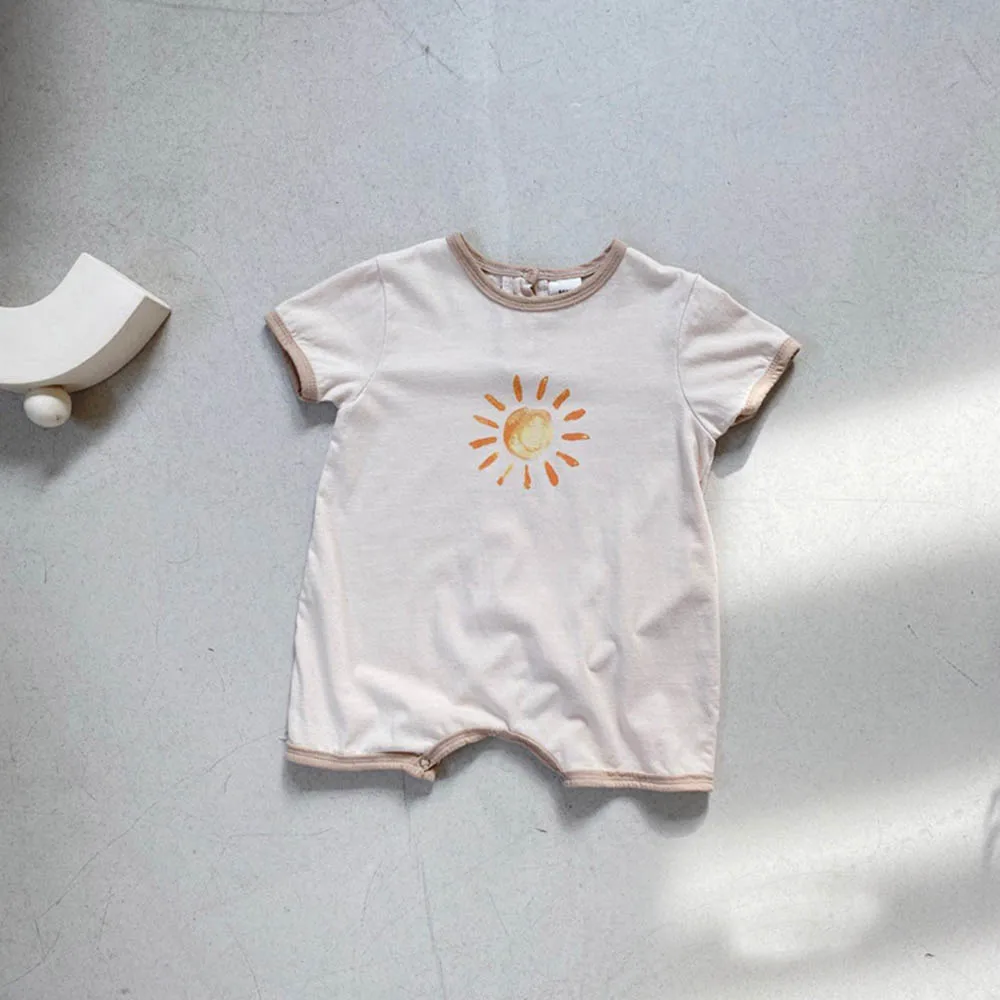 

Детский комбинезон с коротким рукавом, на возраст 6 месяцев, 2 года