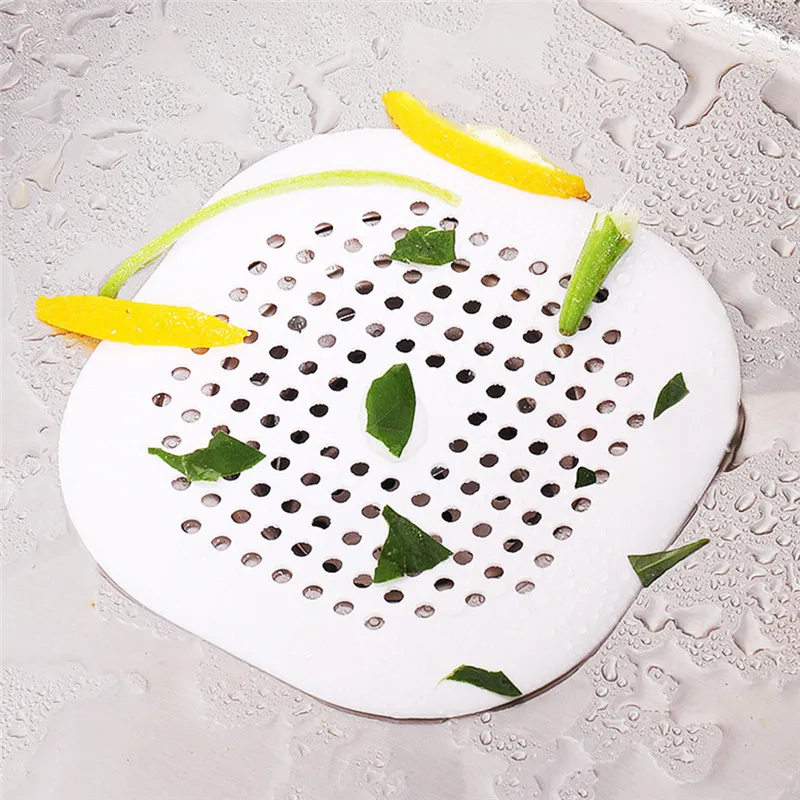 

Silicone Hair Filter Sink Anti-blocking Strainer Bathtub Shower Floor Drain Stopper Deodorant Plug Bathroom Cleaning Accessories