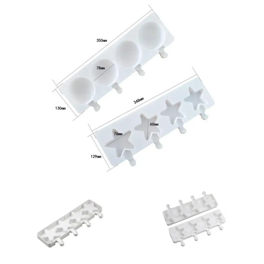 

2 формы, замечательная антипригарная декоративная форма для мороженого, однотонная форма для выпечки, гибкая форма для кофейни