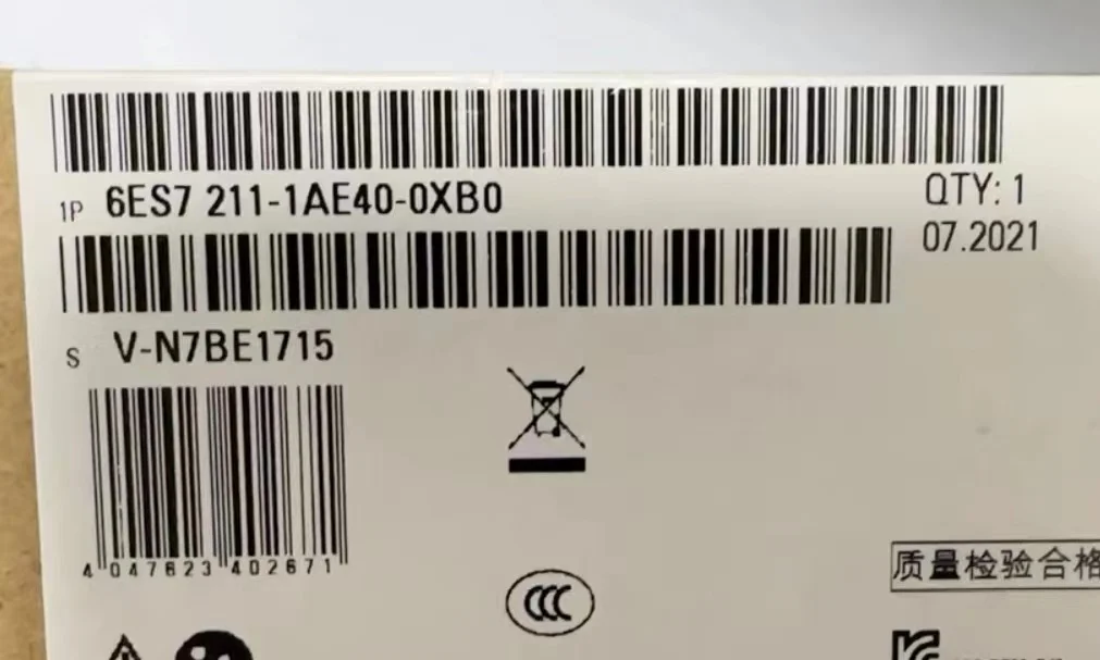 Посылка 6ES7 211-1AE40-0XB0 6ES7211-1AE40-0XB0 отправлена в течение 24 часов, продается только оригинальные товары
