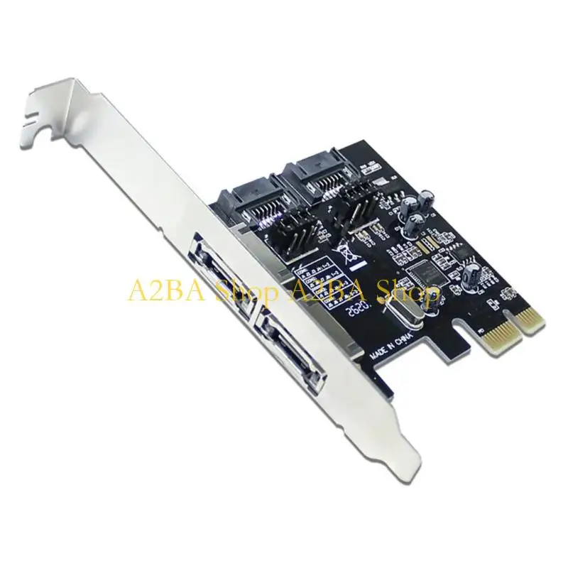 Фото Высокая производительность A2BA ASM1061 PCIe к карте адаптеров SATA3.0 eSATA для систем №2