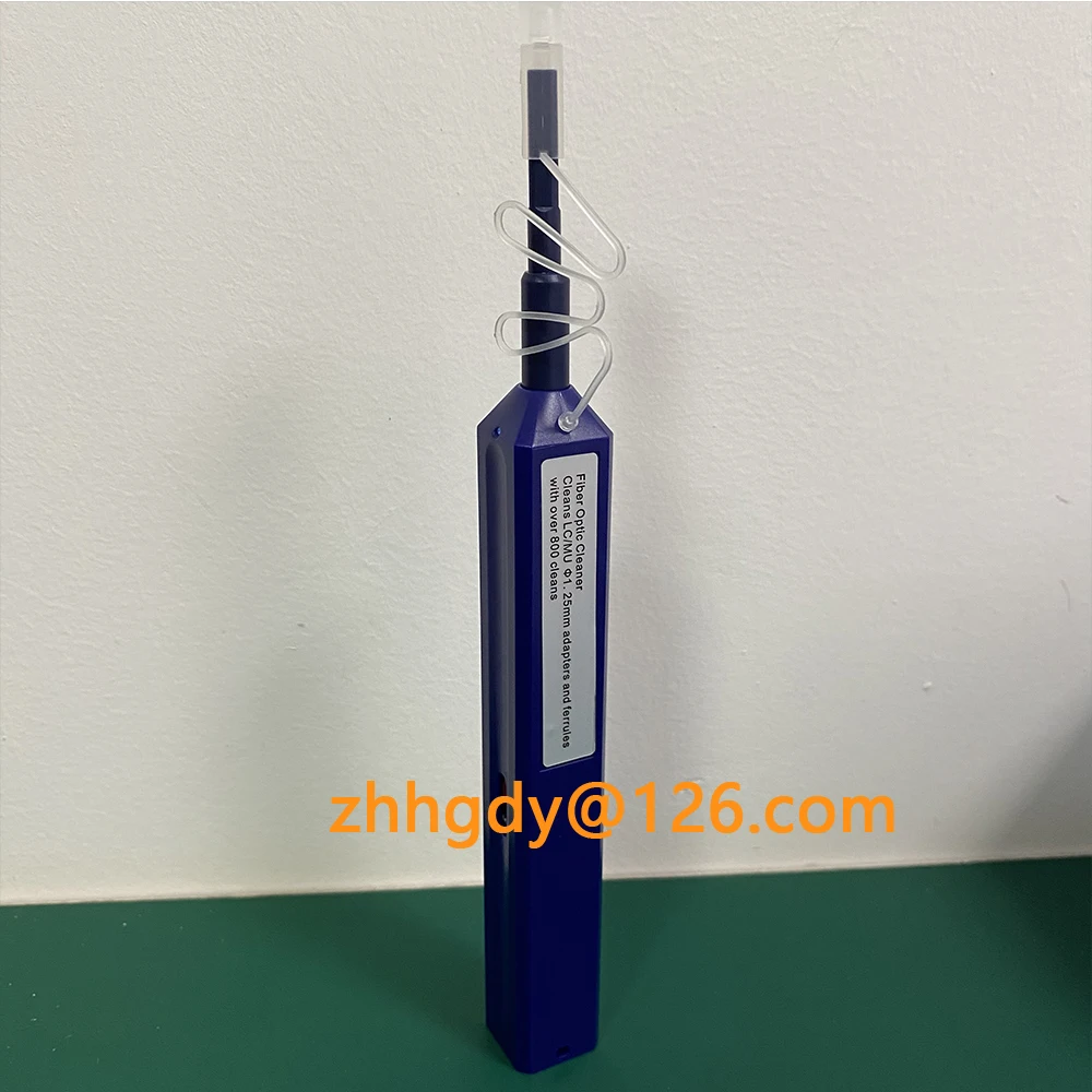 Optical Fiber Communication tools one Click 1.25mm LC Connector Fiber Optic Cleaner and LC MU Optical Fiber Cleaning Pen