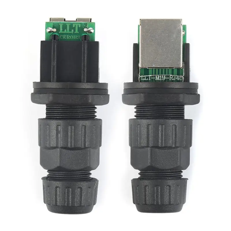 

Мини Портативный USB круглый кабель RJ45 разъем водонепроницаемый IP68 сетевой штекер AR22