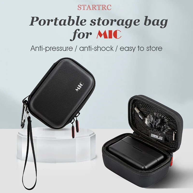 

For DJI Mic Wireless Microphone Portable Shockproof Storage Bag Carry Case Pouch