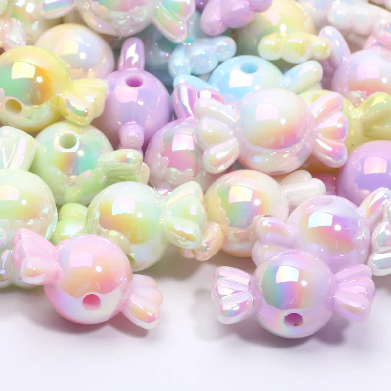 Искусственный жемчуг, градиентный цвет, акриловые бусины, 11x21 мм, 10 шт., акриловые бусины, аксессуары для ювелирных изделий