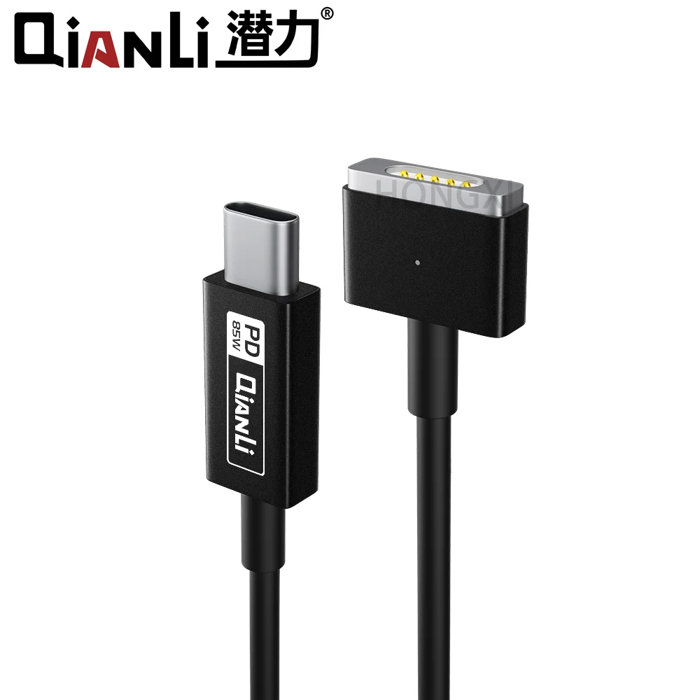 

QianLi For MacBook Air Adaptive Fast Charging QC/PD Full Agreement Decoy Line 45W 60W 85W Type-C T L Power Cord Adapter Cable