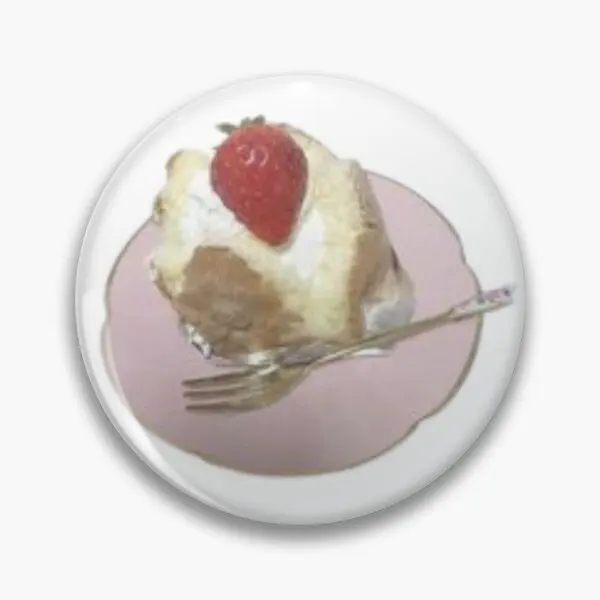 Coquette торт мягкая Кнопка булавка Забавный креативный милый металлический