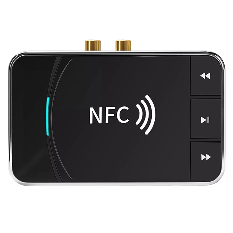 

Bluetooth-адаптер BT300 NFC, Bluetooth 5,0, AUX, RCA, 3,5 мм