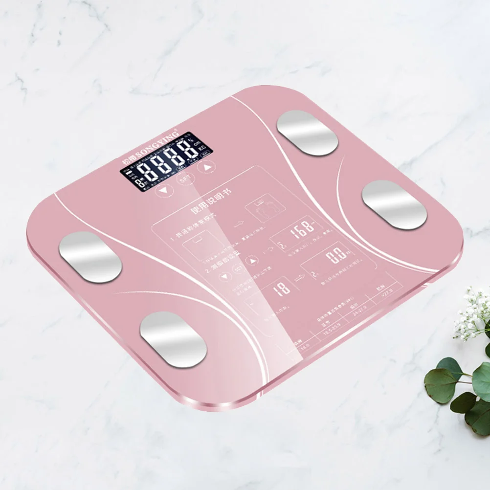 

Household Precision Scale Intelligent Weight Scale Creative Weight Scale Health Scale Without (Pink, Style)