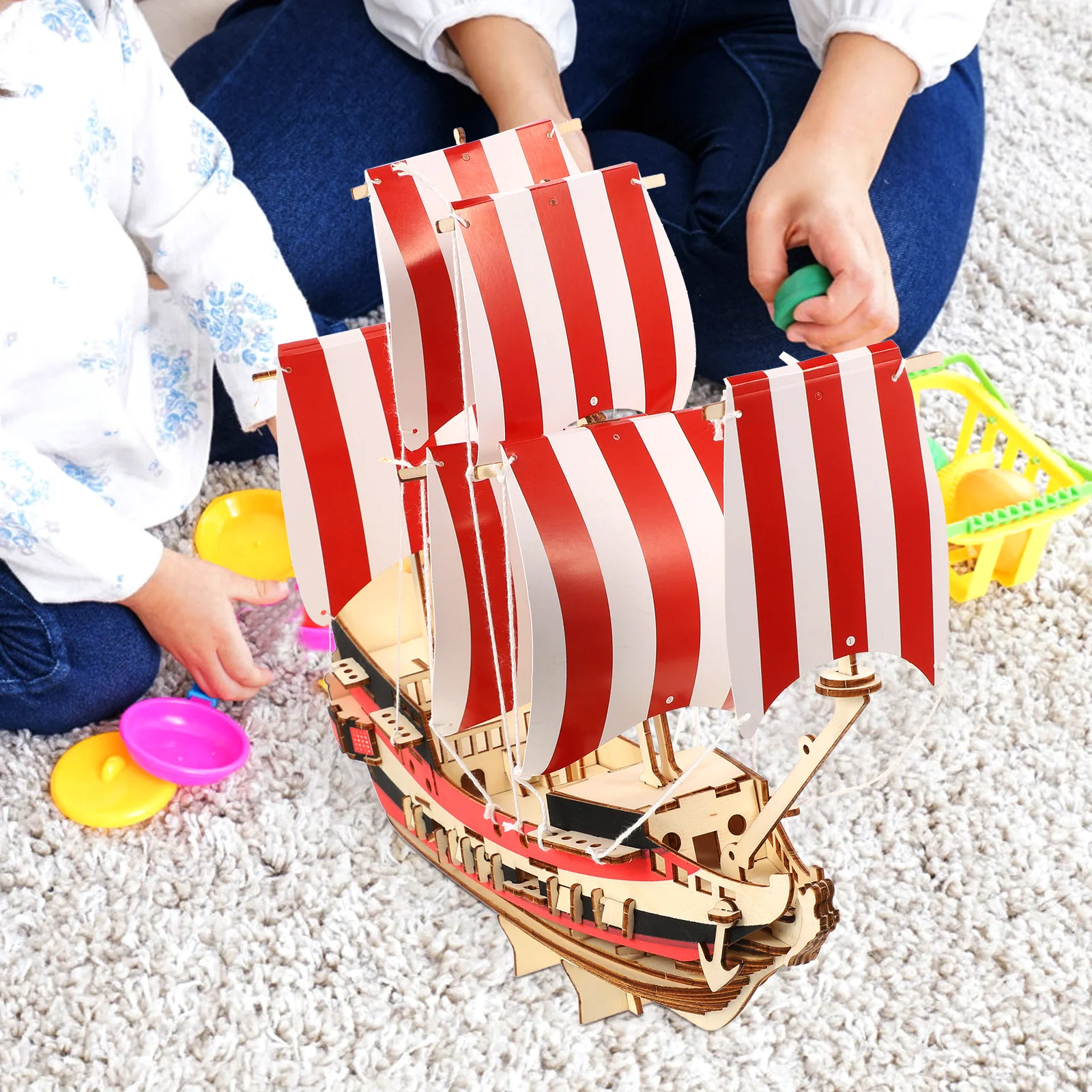 3D пазлы для парусного спорта деревянные взрослых реалистичные модели парусной