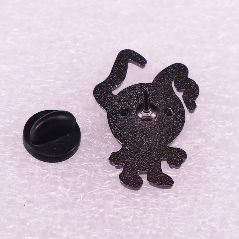 Эмалированная булавка Shadow Heartless Kingdom of Hearts эмалированная из мультяшного сплава