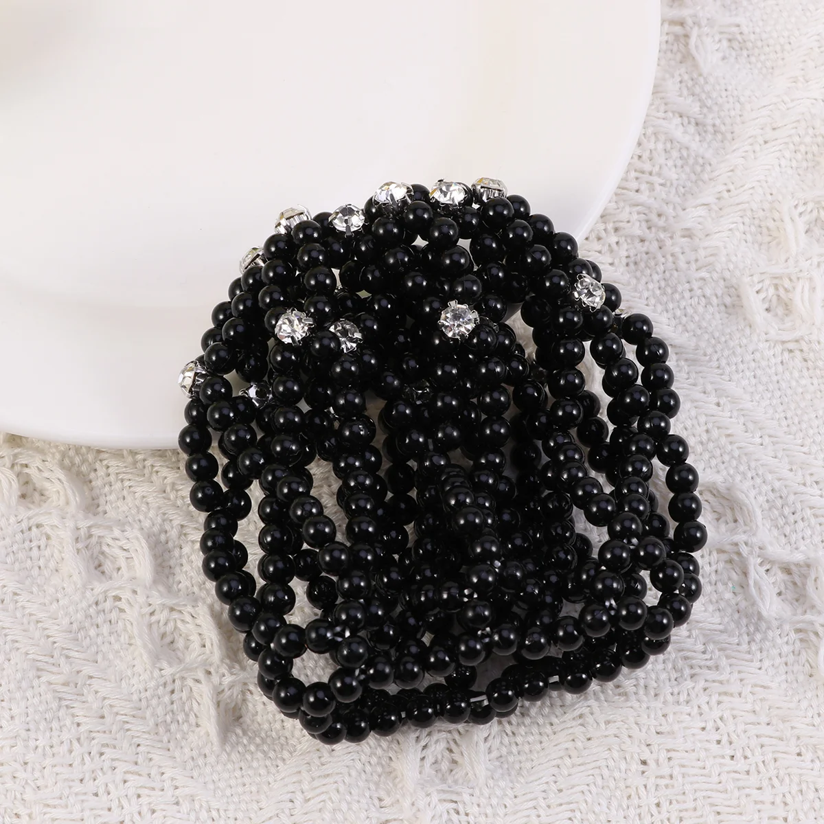 Эластичные снуды для волос сетчатые шарфы фаршированные булочки на пару вязаные