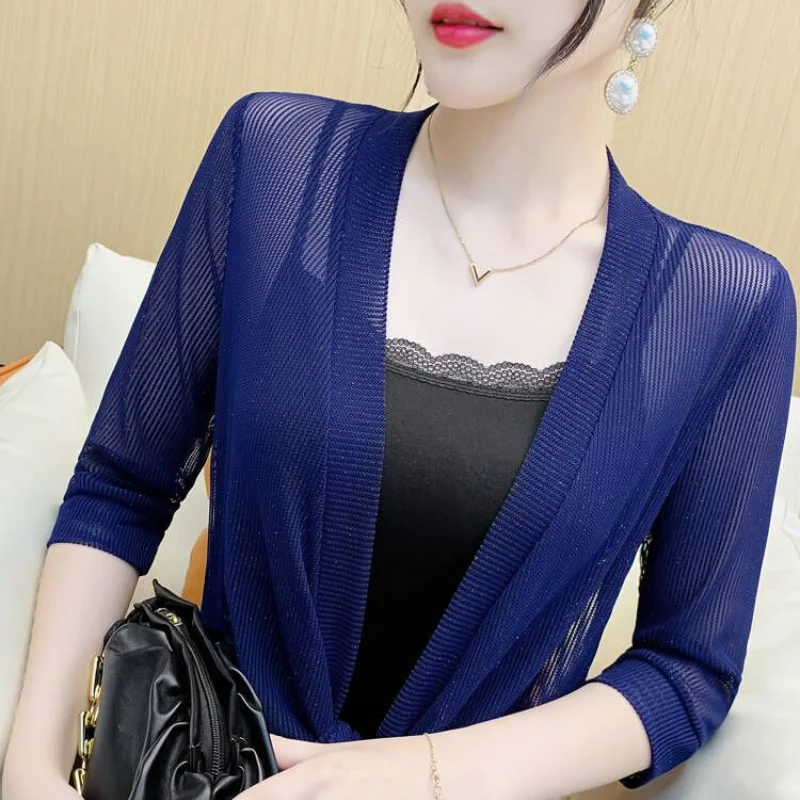 

Women's Summer Pink Cloak Scarf Female Semi Sheer Party Evening Dress Cloak Women Short Sleeve Shrug boleros de mujer
