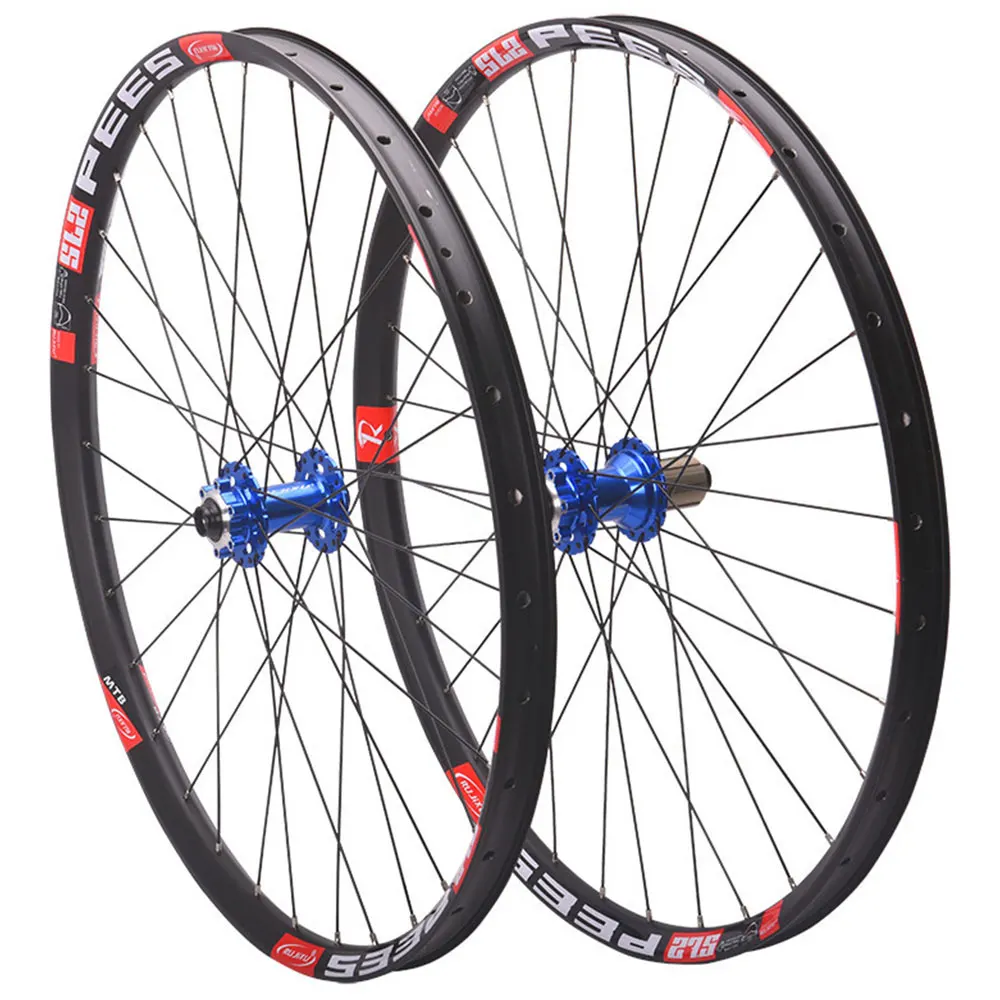 

RUJIXU MTB Bike Wheelset 26 27.5 29 Inch AM Or DH 30mm Wide Rim148 Boost Hub 142 Thru Axle 135 QR 6 Pawls Mountain Bicycle Wheel