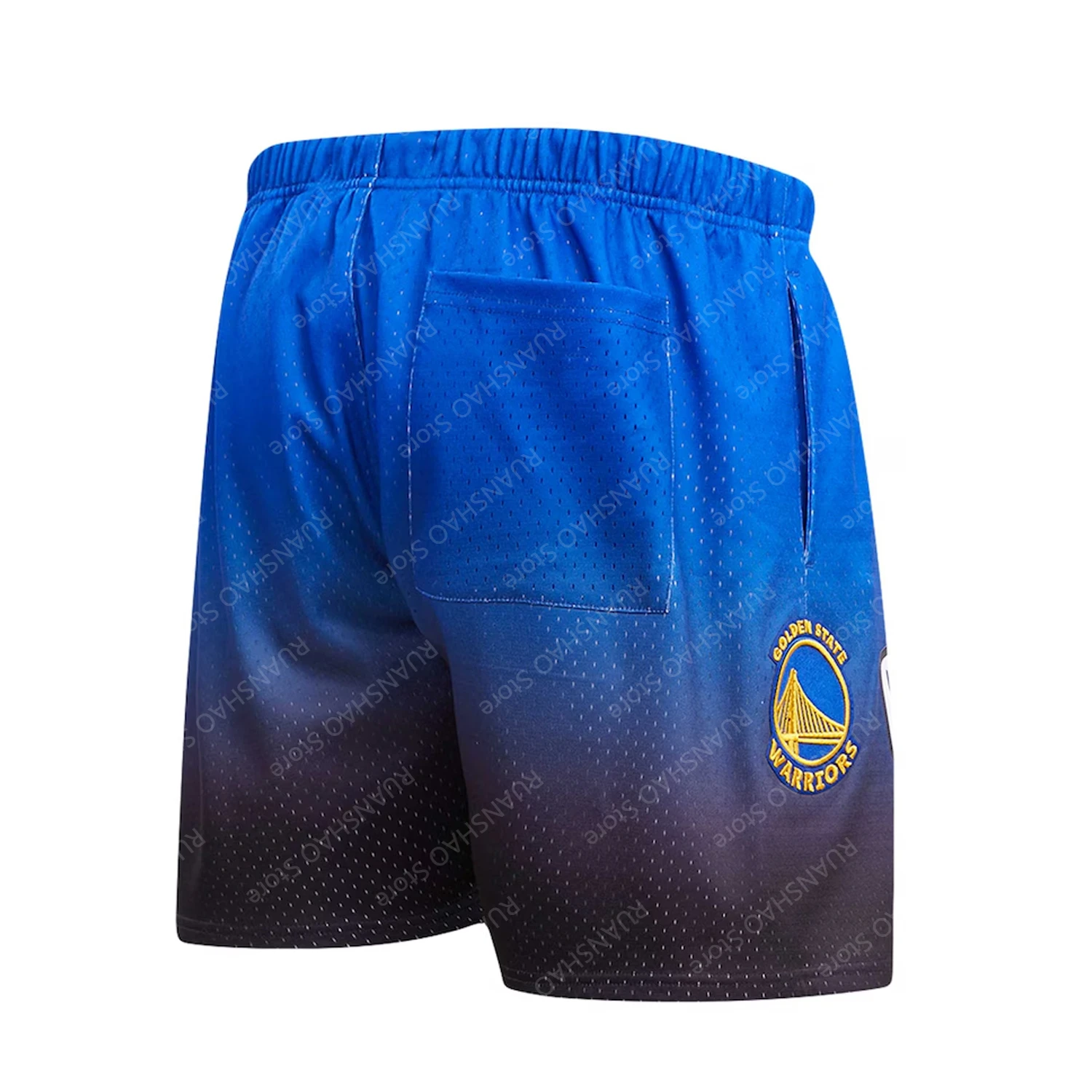 Спортивные летние шорты унисекс из полиэстера с дышащим дизайном и классическим