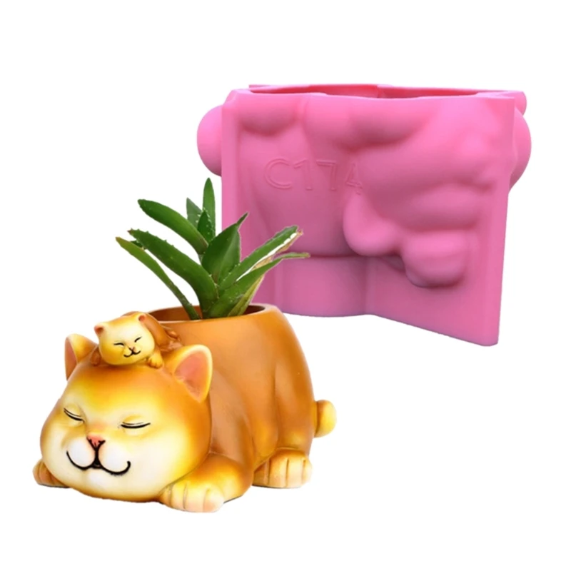 Succulent Planter Cement Resin Mold
