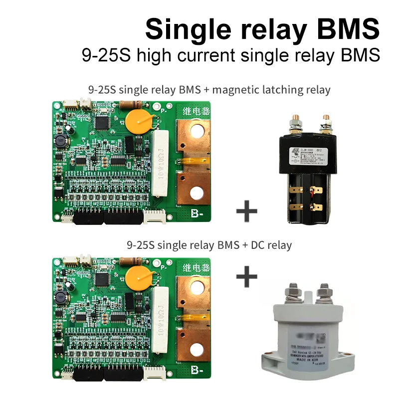 «Smart BMS 925S High Current and Voltage Peak 600A Single Relay Bms