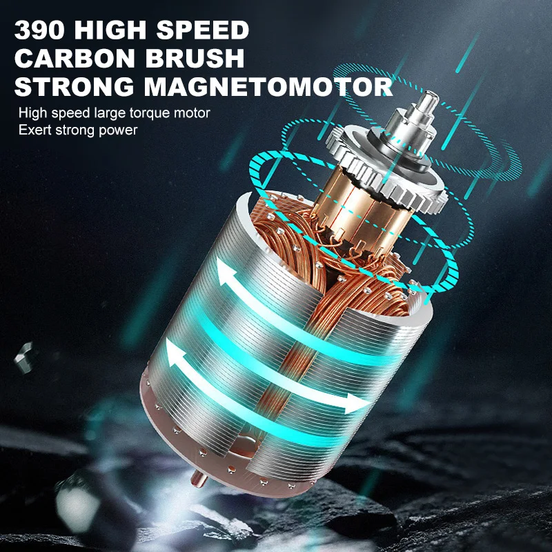 1/16 4WD RC автомобиль со светодиодной фарами 50 км/ч высокоскоростной дрифт