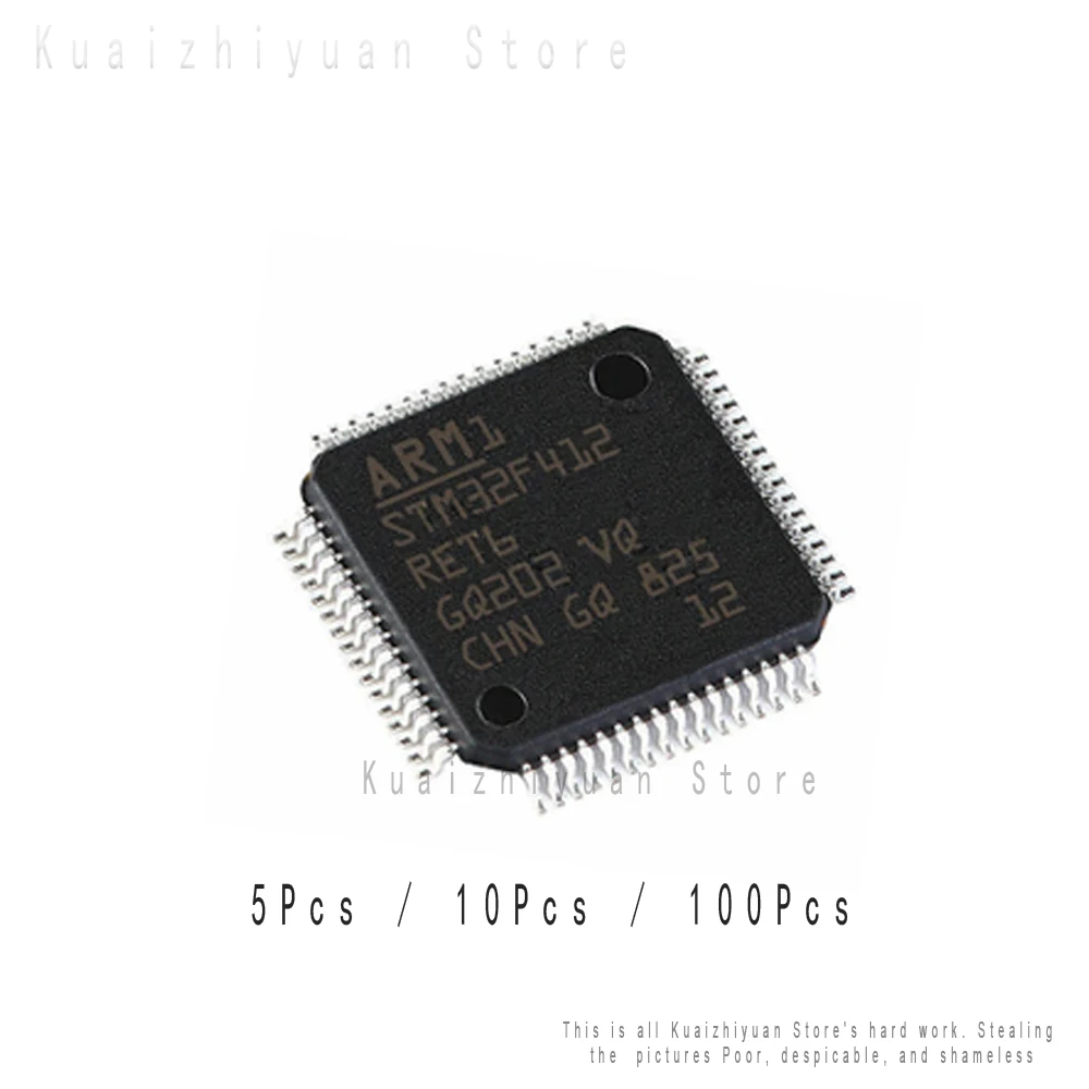 

10PCS/Lot New And Original STM32F412RET6 STM32F412R STM32F412RE STM32F412RET STM IC MCU Chip STM32 STM32F LQFP-64 Chipset