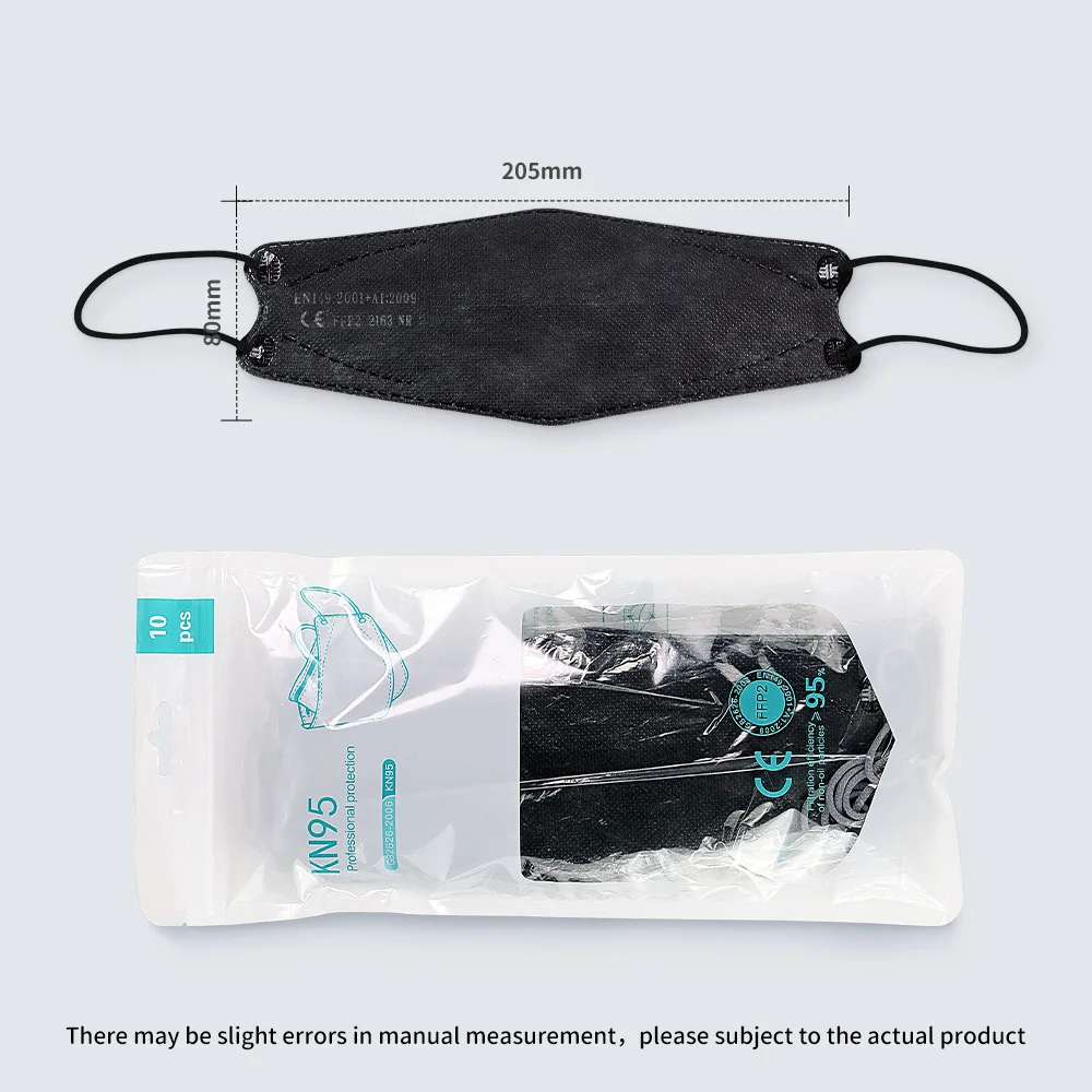 Испанская маска для взрослых рыб KN95 FFP2 одобренные FPP2 маски респиратор от пыли